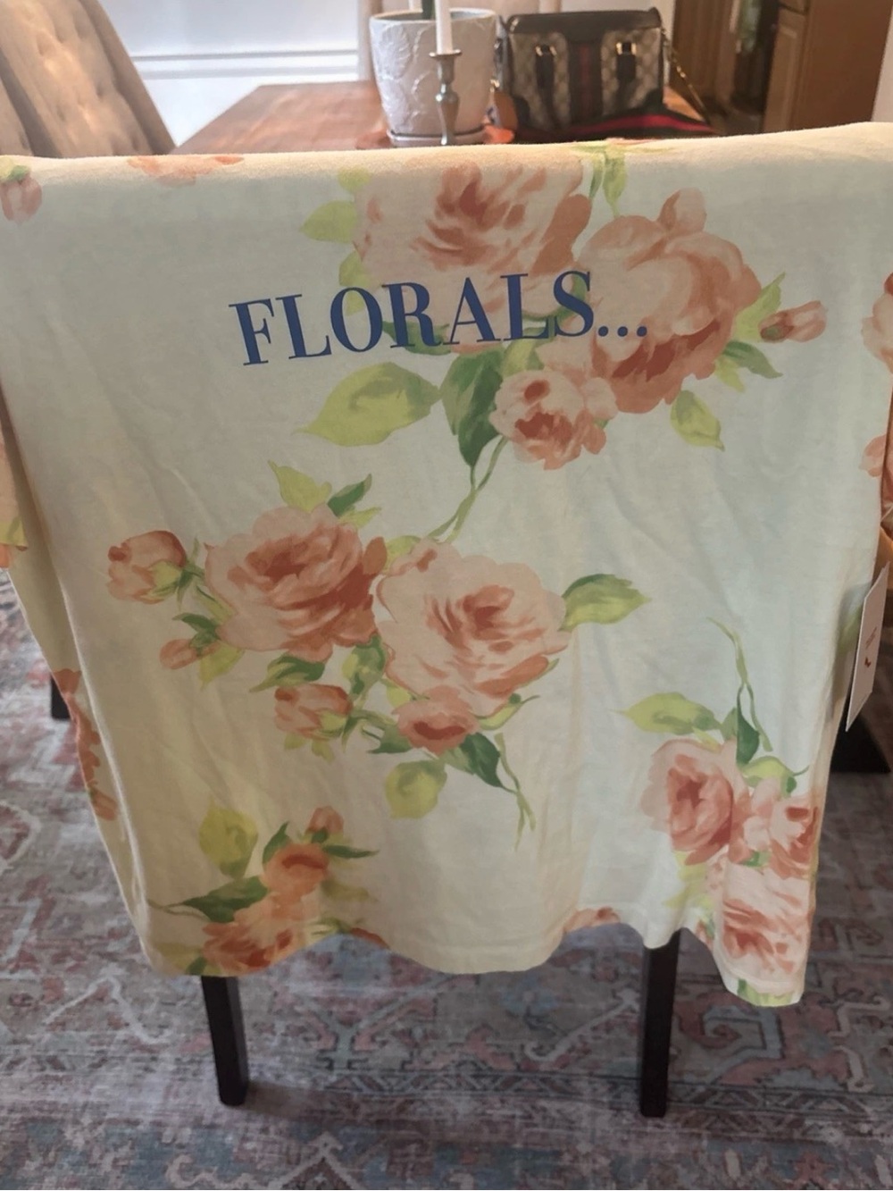 Devil Wears Prada Floral XL tee NWT